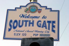 Autovermietung South Gate, USA